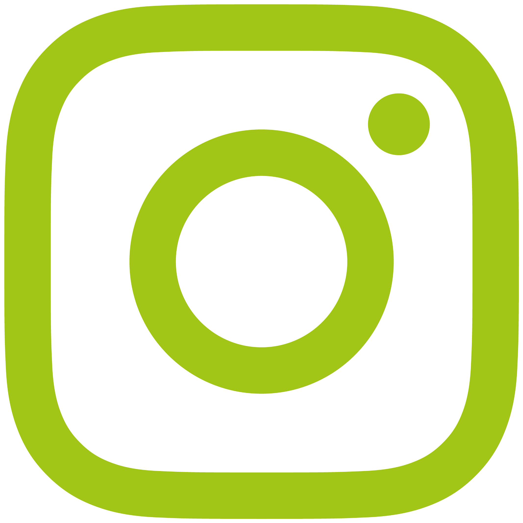 Instagram Logo in grün