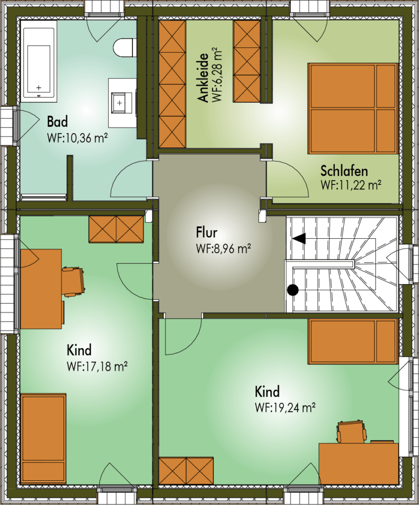 Einfamilienhaus MAX MArktleuthen Grundriss