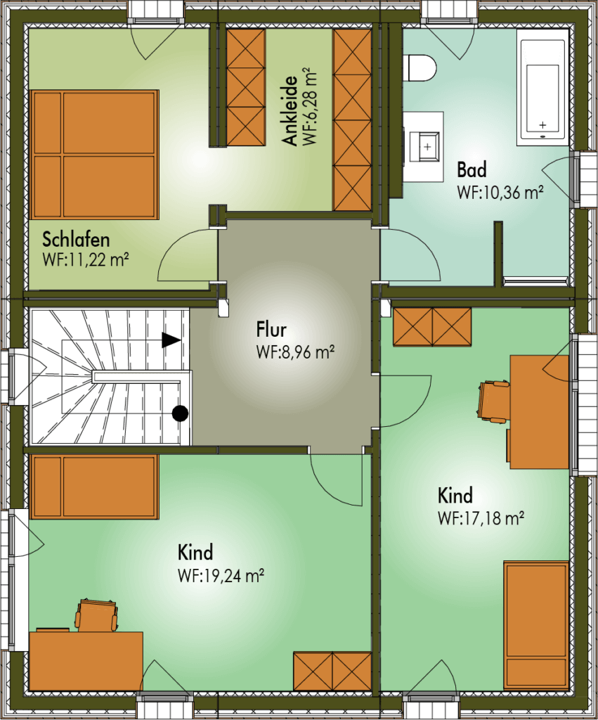 Einfamilienhaus MAX MArktleuthen Grundriss